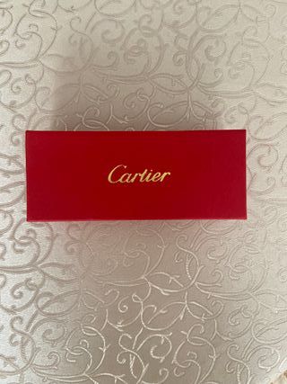 Gafas Cartier Negras y Doradas