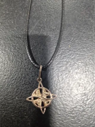 Colgante Plata nudo de bruja