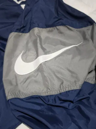 Sudadera Nike Vintage Azul y Gris