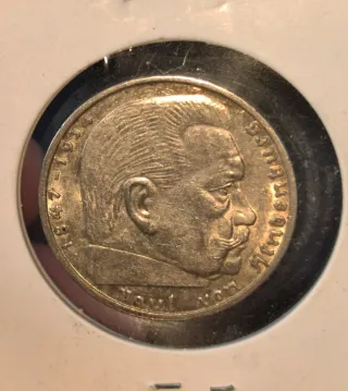 Moneda Alemana Hitler 1847-1934