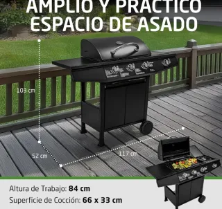 Amig - Barbacoa de gas Fireplus 3+1