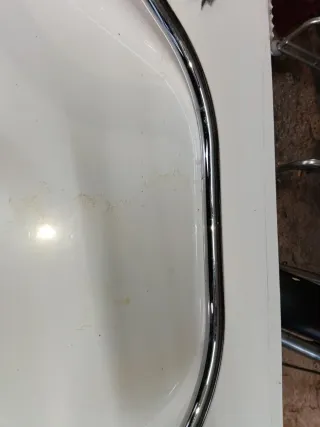 Manillar moto cromado