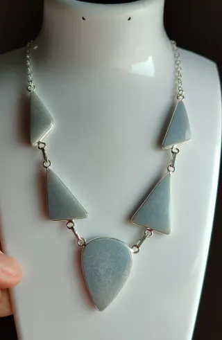 Collar Plata Durmorterita