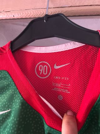 Camiseta Nike Niño Verde y Roja