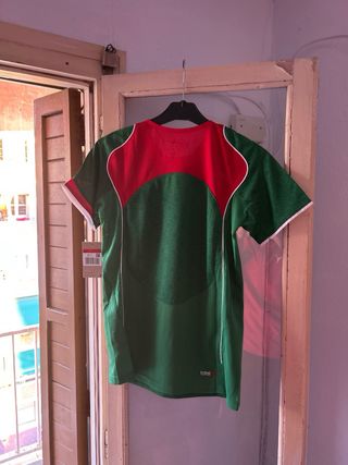 Camiseta Nike Niño Verde y Roja
