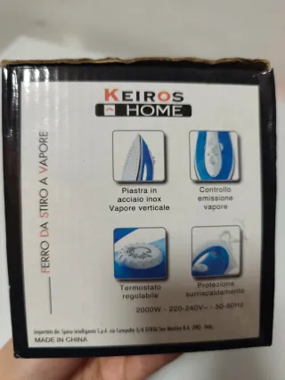 Ferro da stiro a vapore