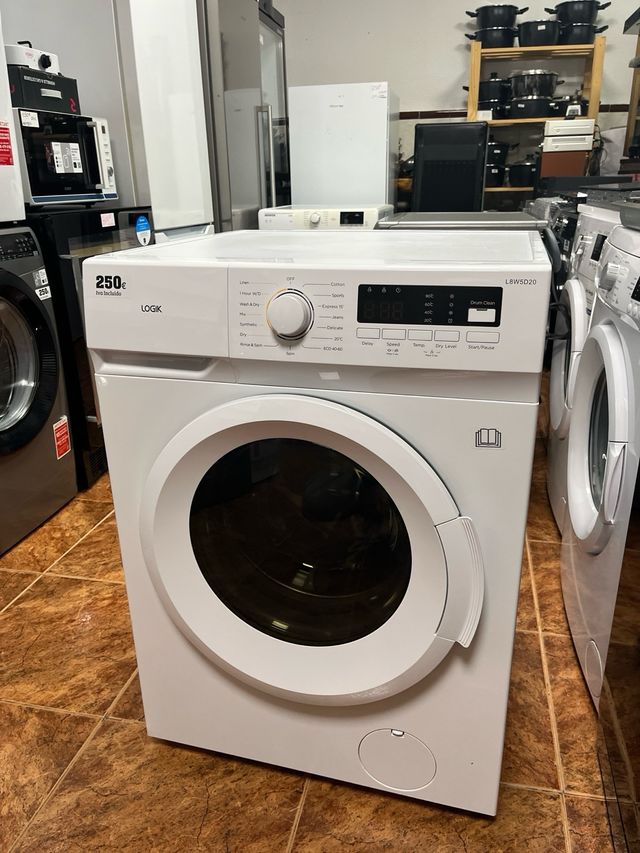 ️ **LAVASECADORA LOGIK 8KG/5KG - ¡TODO EN UNO!** ️
