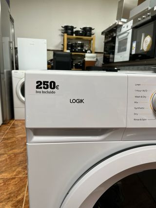 ️ **LAVASECADORA LOGIK 8KG/5KG - ¡TODO EN UNO!** ️
