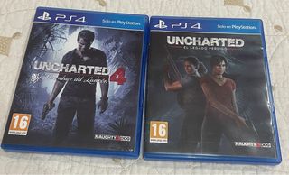 Pack Uncharted 4 y El Legado Perdido PS4