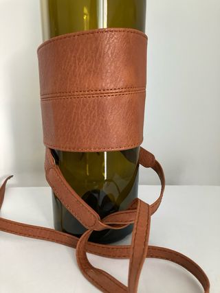 Cinturón ancho Misako marrón