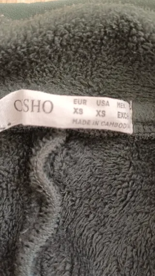 Forro polar Oyso verde T.XS