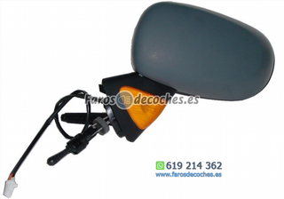 Espejo Retrovisor Izquierdo Eléctrico Imprimado A