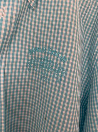 Camisa McGregor Cuadros Vichy Azul XXL