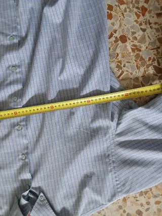 Camisa Pierre Cardin Cuadros Manga Corta