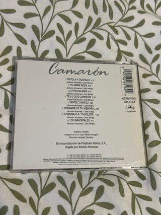 Camarón de la Isla - Te lo dice Camarón CD
