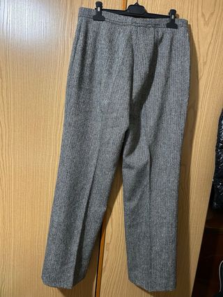 Pantaloni lana grigi