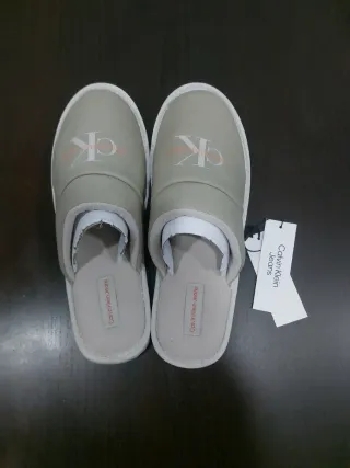 Zapatillas Casa Calvin Klein Beige Talla 44