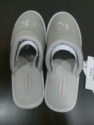 Zapatillas Casa Calvin Klein Beige Talla 44