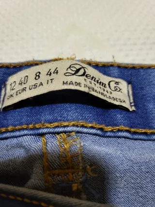 Conjunto niña jersey mostaza y vaqueros