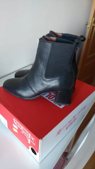 Botines Pikolinos Piel Negros Talla 38