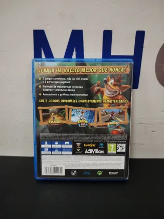 PS4 Crash Bandicoot N. Sane Trilogy