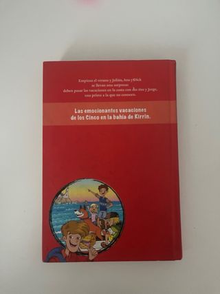Libro los 5 y el tesoro de la isla