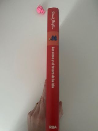 Libro los 5 y el tesoro de la isla