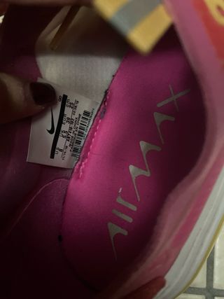 Scarpe sportive donna rosa e gialle