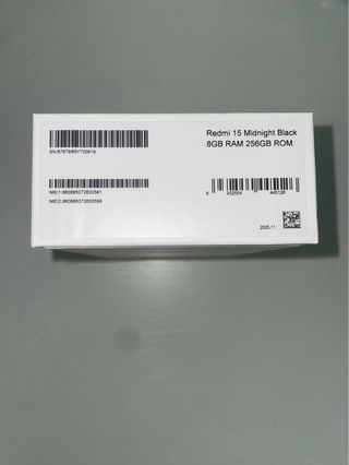 Redmi 15 precintado