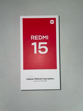 Redmi 15 precintado