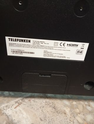 Televisor Telefunken 42 Negro
