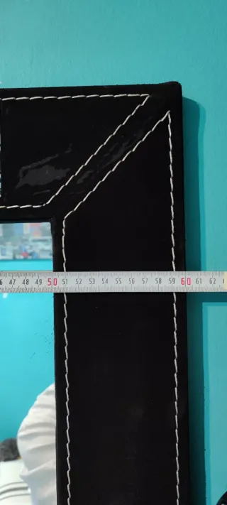 Espejo de pared negro