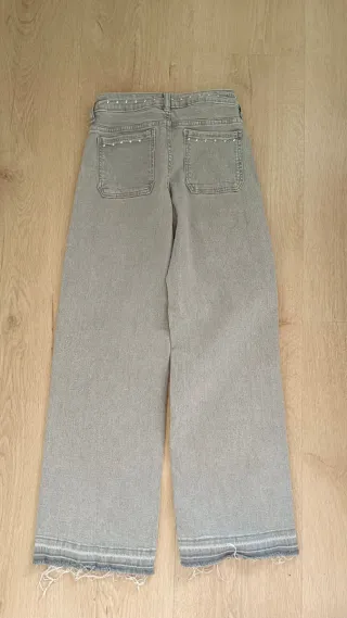 Vaqueros grises Mango T.XS