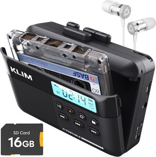 KLIM K7 Conversor Cassette a MP3 SD