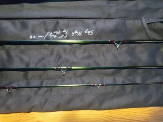 Caña pesca mosca 8,6 ó 9 pies línea 4