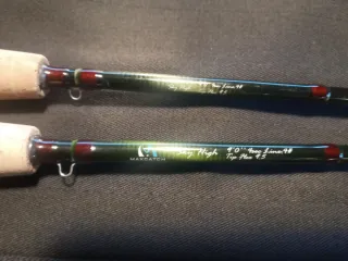 Caña pesca mosca 8,6 ó 9 pies línea 4