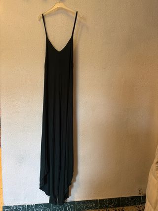 Mono largo verde tirantes