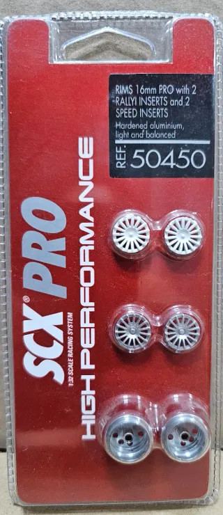 2 LLANTAS 16mm. + TAPACUBOS 2+2.