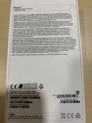 iPhone 13 Negro/Azul Marino