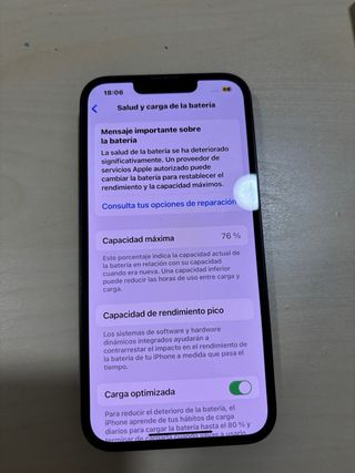 iPhone 13 Negro/Azul Marino