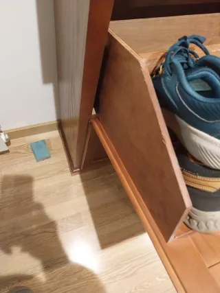 Zapatero de pino macizo alta calidad