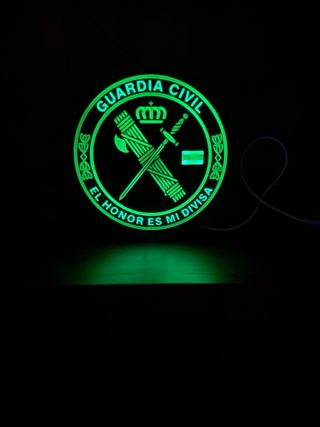 Lámpara Guardia Civil RGB
