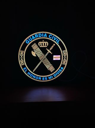 Lámpara Guardia Civil RGB