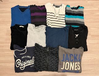 Lote 11 jerseys hombre