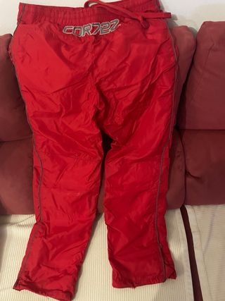 Pantalones de esquí COR722 rojos