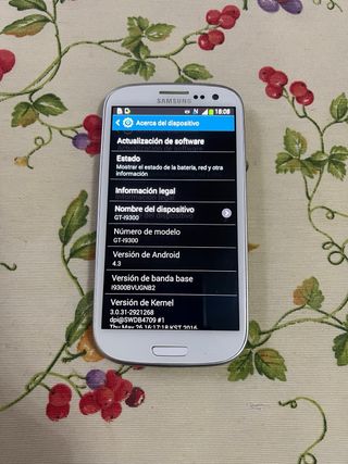 Samsung Galaxy S3 GT-I9301 Azul Marino