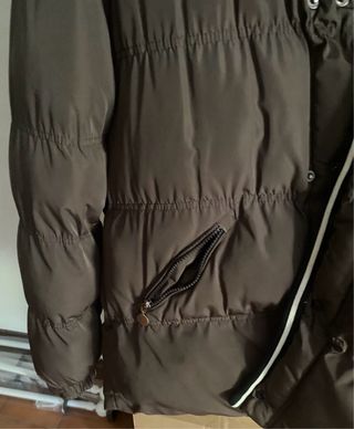 Piumino Moncler Marrone