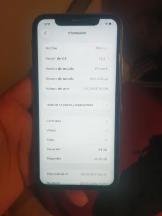 iPhone 11 Morado + 3 Carcasas