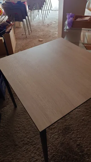 Mesas y Sillas Madera y Metal