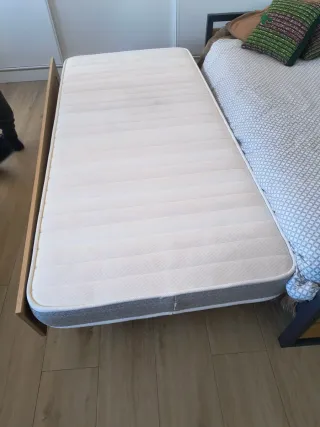 Cama nido madera y metal 90x1.90